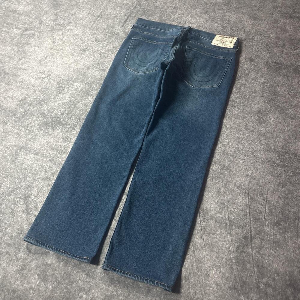 True Religion Men’s Ricky Relaxed Straight Leg Jeans Size 32